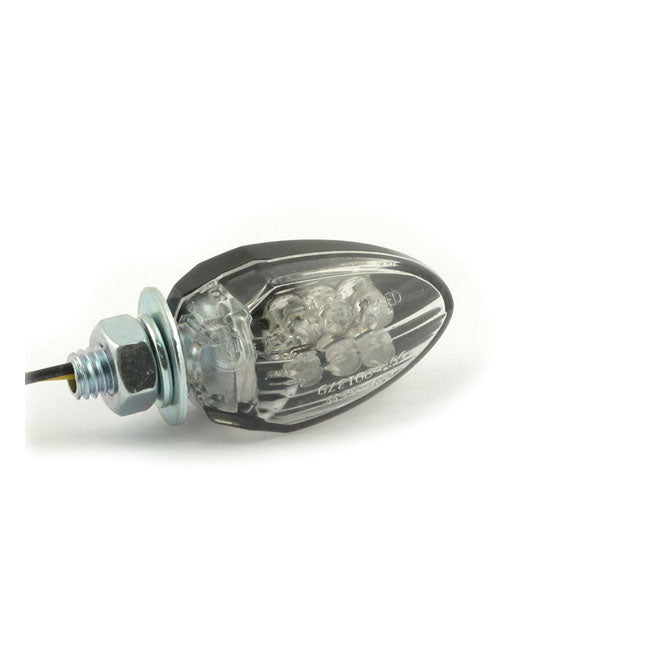 Drop, Led Turn Signals. Black Turn Signals Mcs