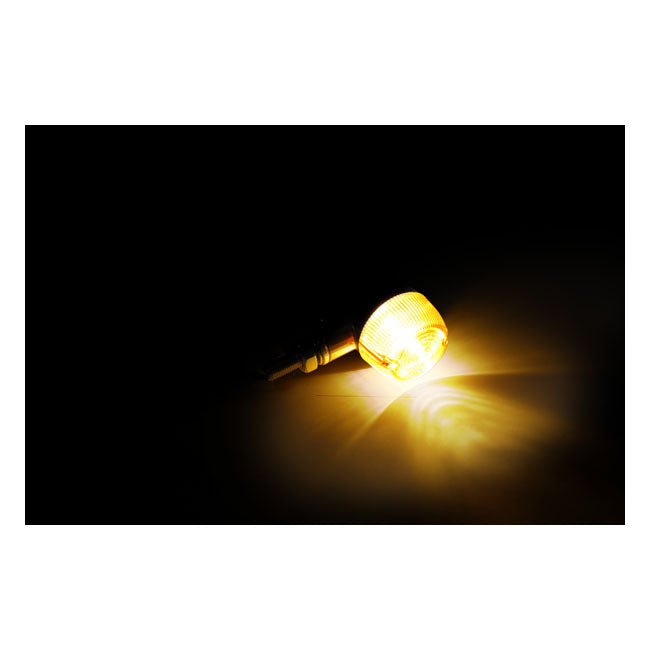 Bullet Light Turn Signal Ece Appr. Polished Turn Signals Mcs