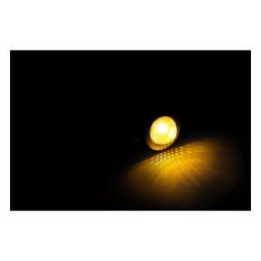 Bullet Turn Signals, Pointed Lens. Chrome Turn Signals Mcs