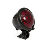Bates Style Led Taillight. Black. Red Lens Taillights Mcs