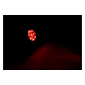 Bates Style Led Taillight. Black. Red Lens Taillights Mcs