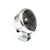 Bates Style Led Taillight. Chrome. Smoke Lens Taillights Mcs
