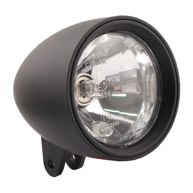 Classic Iii 4 1/2" Hs1 Headlamp. Bottom Mount. Black Headlamps Mcs