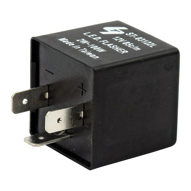Turn Signal Flasher, Multi Current 2 To 100w. 12v Turn Signals Flashers Mcs