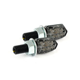 Tiny, Led Turn Signals. Black, Smoke Lens Turn Signals Mcs