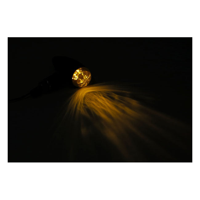 Micro Bullet Led Turn Signals, Black Turn Signals Led Mcs