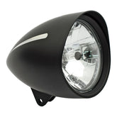 Classic I Extreme 5 3/4" Headlamp. With Visor. Black Headlamps Mcs