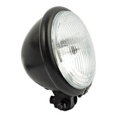 Bates Style 5 3/4" Headlamp. Bottom Mount. Black Headlamps Mcs