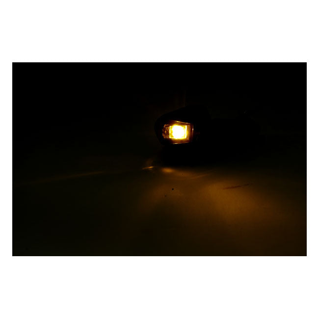 Jewel, In Bar Led Turn Signal. Smoke Lens Turn Signals Mcs
