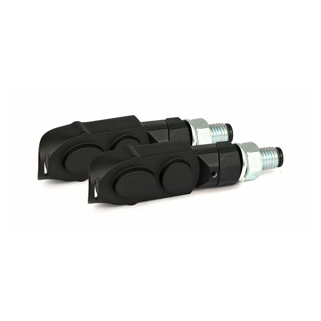 Cluster, Led Turn Signals. Black. Smoke Lens Turn Signals Mcs
