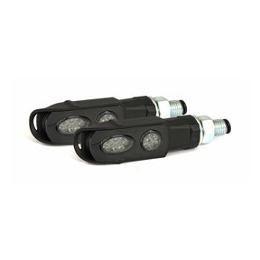 Cluster, Led Turn Signals. Black. Smoke Lens Turn Signals Mcs
