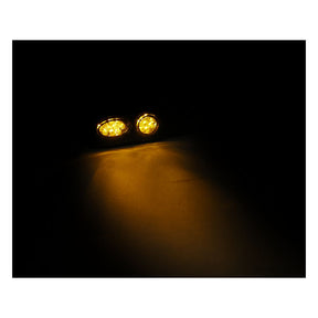 Cluster, Led Turn Signals. Black. Smoke Lens Turn Signals Mcs