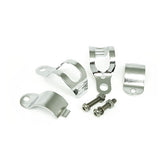 Roper, Turn Signal Fork Mount Kit. 30 45mm. Chrome Headlamp Brackets Mcs