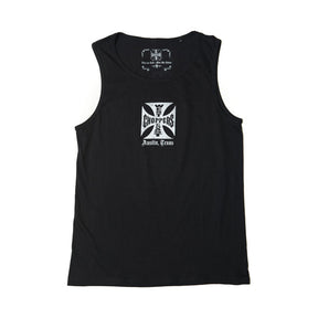 WCC Classic tank top black TANK TOPS West Coast Choppers