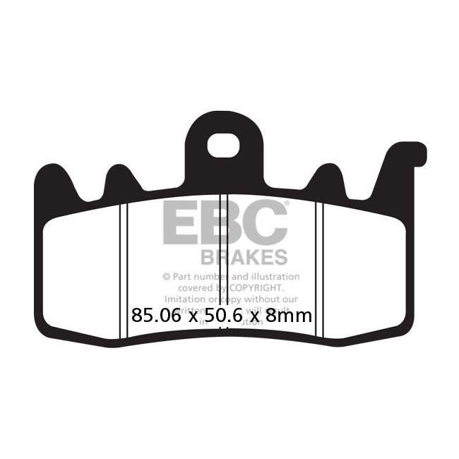 Ebc Brake Pad Fa Ser Organic Brake Pads Ebc