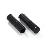 Kustom Tech Fl 1" Handlebar Grip Set, Black Anodized Grips Kustom Tech