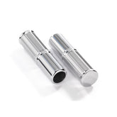 Kustom Tech Fl 1" Handlebar Grip Set Internal Throttle, Polished Grips Kustom Tech