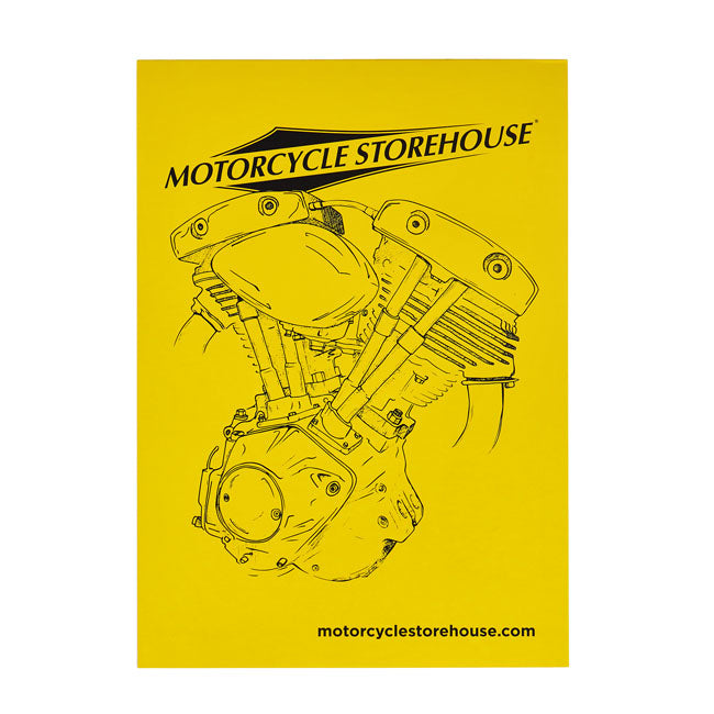 Motorcycle Storehouse, Notepad A4 Mcs