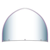 National Cycle, ''Peaked'' Top Window Beaded. 1949 Style Windshield National Cycle