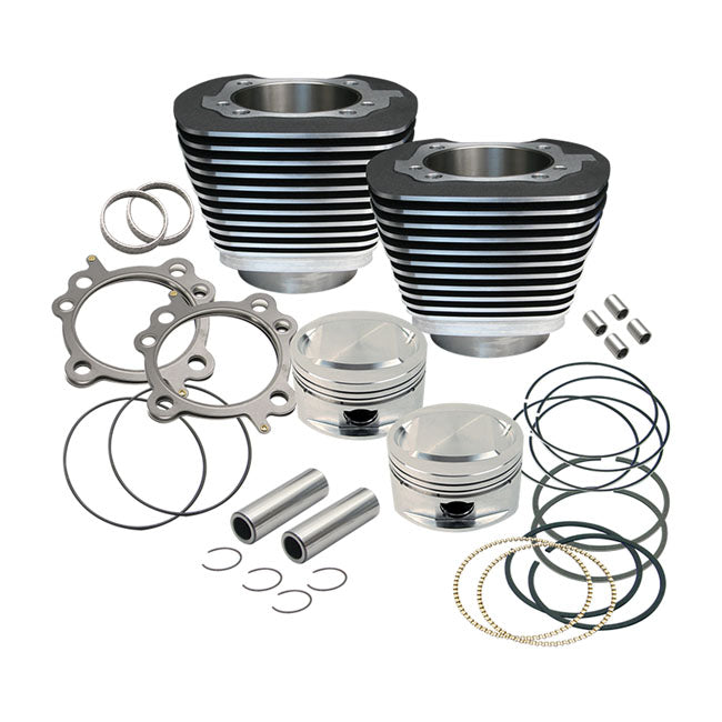 S&S Cycle Replacement Cylinder/Piston Kit Twin Cam 95" Black Cylinder And Piston Kits S&S Cycle