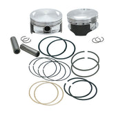 S&S, Twin Cam 106" big bore piston kit. +.005" PISTONS AND RINGS KITS S&S