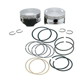 S&S Cycle Forged Piston Kit 3 7/8" +0.010" For 106" Stroker Kit Pistons And Rings Kits S&S Cycle