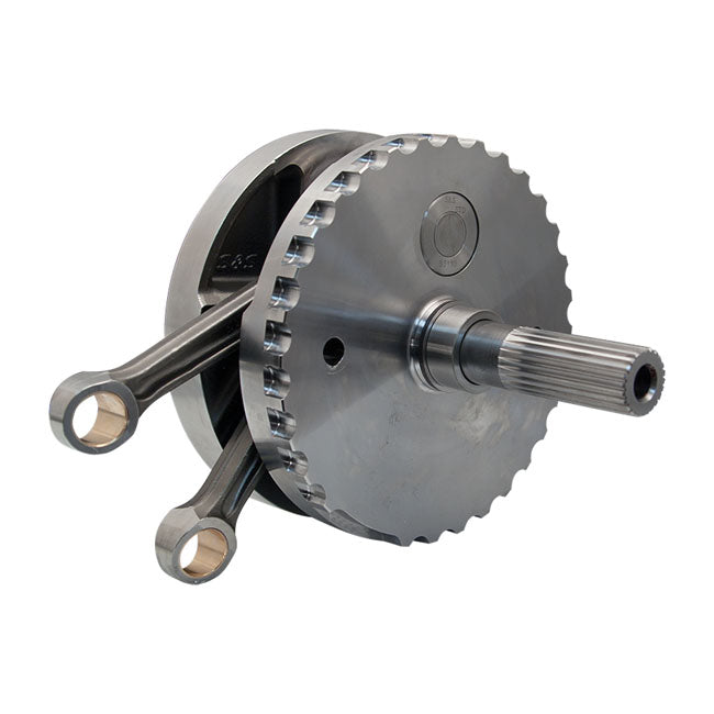 S&S, 07-17 Softail 4-3/8" stroke flywheel assembly FLYWHEELS S&S