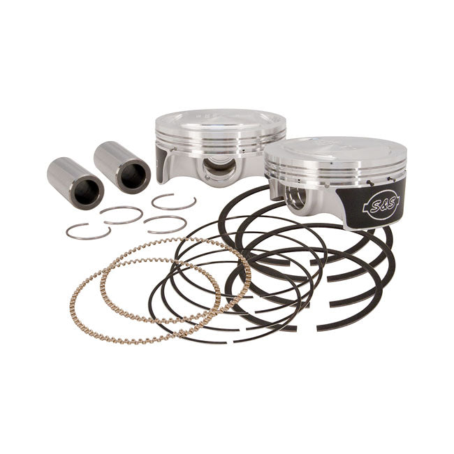S&S, 96" to 103" big bore pop-up piston kit. Std PISTONS AND RINGS KITS S&S