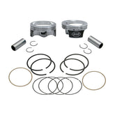 S&S, 96" to 103" big bore pop-up piston kit. +.010" PISTONS AND RINGS KITS S&S
