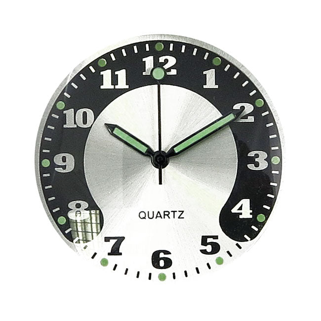 Handlebar Mounted Clock. Black Handlebar Watches Mcs