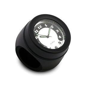 Handlebar Mounted Clock. Black Handlebar Watches Mcs