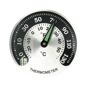 Handlebar Mounted Thermometer. Black Handlebar Watches Mcs