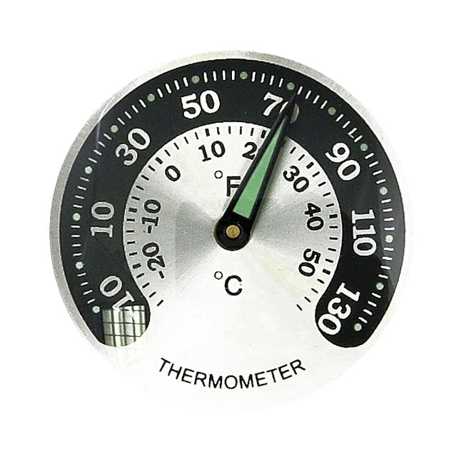 Handlebar Mounted Thermometer. Black Handlebar Watches Mcs