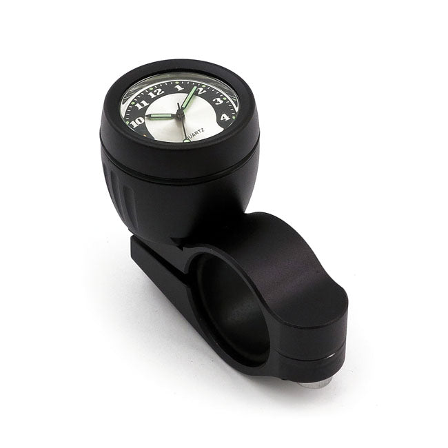 Handlebar Mounted Clock, Black Handlebar Watches Mcs