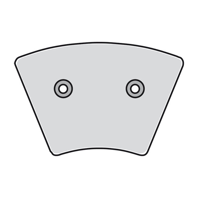 EBC, brake pad set. Organic BRAKE PADS Ebc