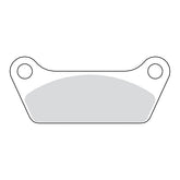 EBC, brake pad set. Organic BRAKE PADS Ebc