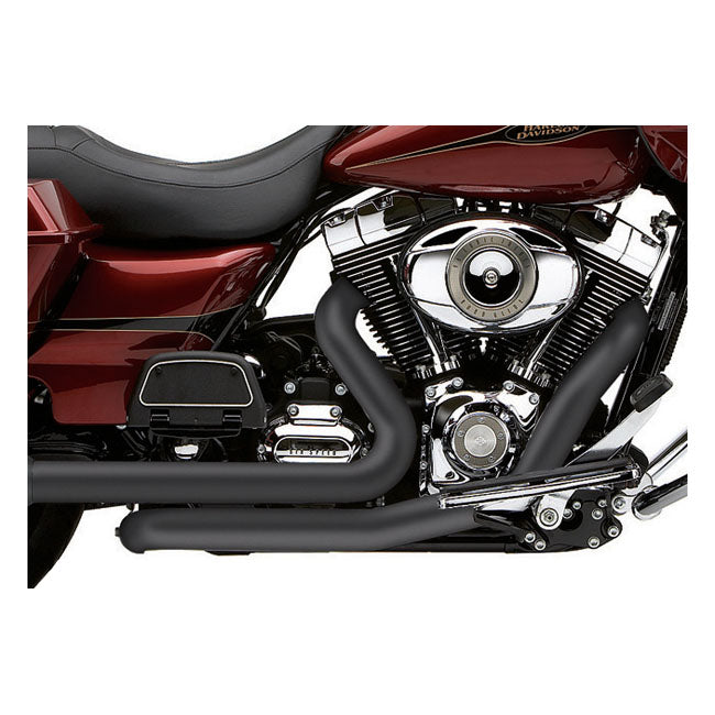 Cobra, independant dual head pipes with power port Full Exhaust System Cobra