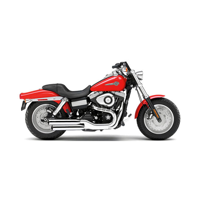Cobra 3" Slip On Mufflers Chrome Hd Exhaust Slip-Ons And Mufflers Cobra