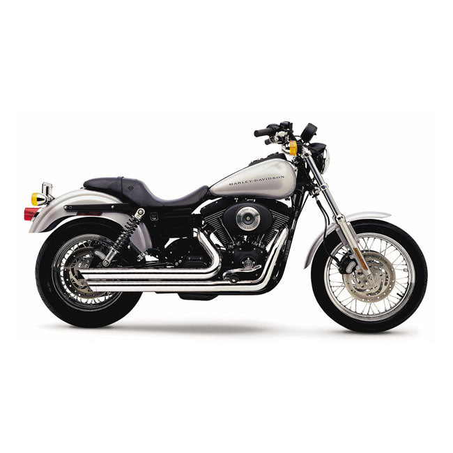 Cobra Exhaust S/D 91 05 Dyna Full Exhaust System Cobra