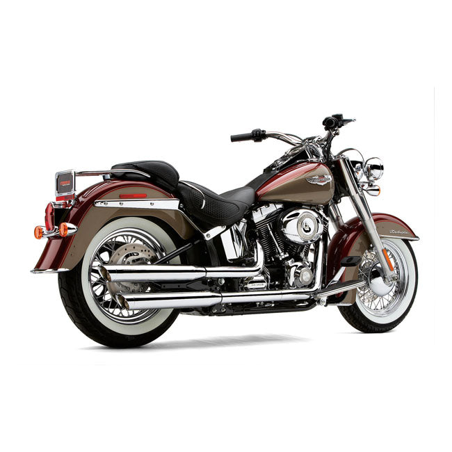 Cobra 3" Slip On Mufflers Chrome Hd Exhaust Slip-Ons And Mufflers Cobra