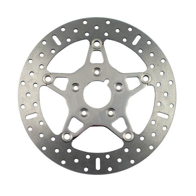 EBC, 5-Button stainless floating brake rotor. Front. Pol. Brake Rotors Ebc