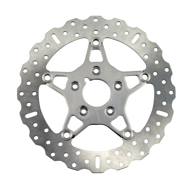 EBC, 5-Button Contour stainless floating brake rotor. Front Brake Rotors Ebc