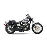 Cobra Speedster Slash Down Exhaust With Powerport Black Hd Full Exhaust System Cobra