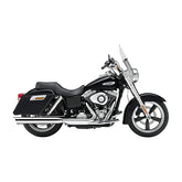 Cobra 4" Slip On Slash Down Muffler Chrome Hd Exhaust Slip-Ons And Mufflers Cobra