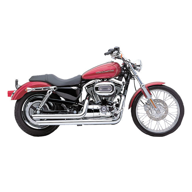 Cobra, Speedster SlashDown exhaust. Chrome Full Exhaust System Cobra