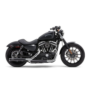 Cobra Mufflers Slip On 3" Rpt Powder Coated Black Exhaust Slip-Ons And Mufflers Cobra