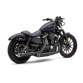 Cobra Mufflers Slip On 3" Rpt Powder Coated Black Exhaust Slip-Ons And Mufflers Cobra