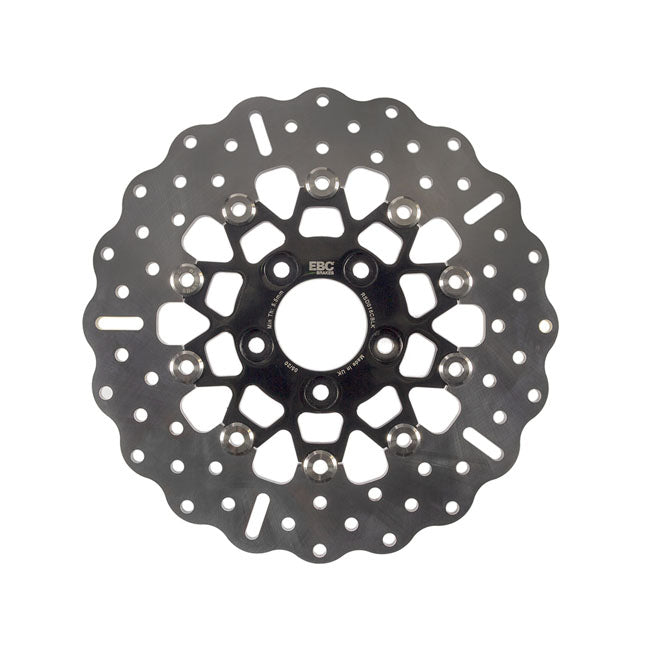 Ebc Brake Rotor Flt Rsd Wave Blk Brake Rotors EBC