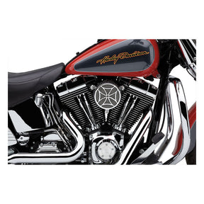 Cobra, naked air cleaner kit. Cross, chrome Air Cleaner Cobra