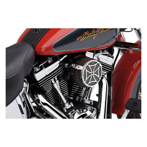 Cobra, naked air cleaner kit. Cross, chrome Air Cleaner Cobra